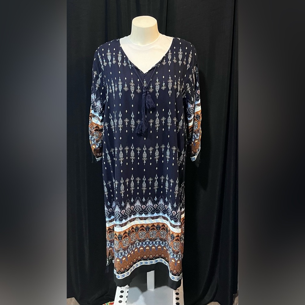 *024-YOU Are Adored 😍Bohemian Rayon Midi